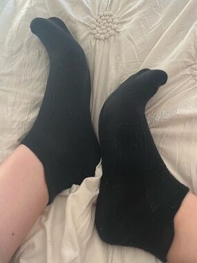 well worn dirty socks